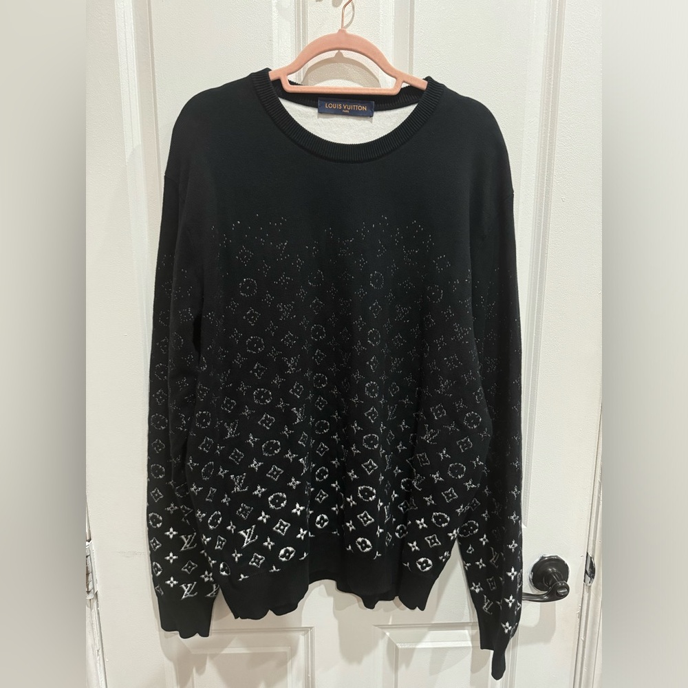 Louis Vuitton monogram degrade crewneck ❌SOLD❌